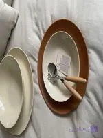 سرویس غذاخوری بوهو تلفیق کرم و آجری