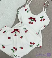 ست تاپ و شورتک گیلاس زنانه