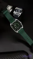ساعت مچی کارتیر Cartier | بند رابر سیلیکونی | سایز 38 میلی‌متر با روزشمار