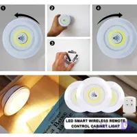 چراغ اضطراری مدل سقفی REMOTE CONTROL مجموعه 3 عددی