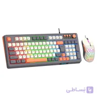 ست ماوس و کیبورد مخصوص بازی رایکو مدل T98