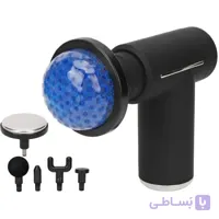 ماساژور برقی بدن مدل hsl-82601 با باتری قابل شارژ، 6 سری قابل تعویض، ماساژ ضربه‌ای، گرمایی و لرزشی، قابلیت تنظیم سرعت، ماساژ سرد و گرم، افزایش جریان خون و رفع خستگی و استرس