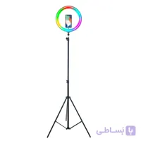 رینگ لایت مدل MJ30-RGB2 به همراه پایه