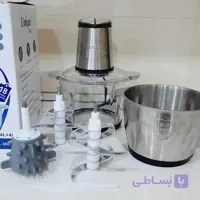 خردکن ۴ لیتری یونیک دوکاسه UM-8003 | قدرت 3800 وات و تیغه ۶ پره