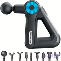 ماساژور تفنگی شارژی SL-8891 | MASSAGE GUN با 9 سری و باتری قابل شارژ
