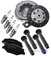 پکیج مصرفی سمند EF7 (دیسک و صفحه کلاچ + لنت ترمز + وایرشمع بوت + شمع )