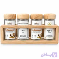 استند ادویه خطی مربع 4 تایی کد 4014