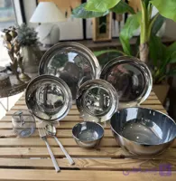 سرویس غذا خوری آرکوپال ۲۶ پارچه گلدن اپال طرح دیوالی سیلور( سرویس ۶ نفره)