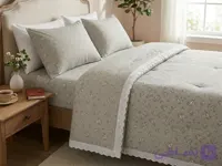 رو تختی سه تیکه پنبه‌ای دونفره نیم ست مدل Soft Touch – دونفره – ۱۰۰٪ پنبه – ضدحساسیت – سایزهای ۱۵۰ تا ۲۴۰ سانتی‌متر
