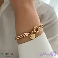 دستبند کارتیر ملوانی قلب‌آویز ژوپینگ⚙️⚙️
