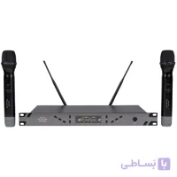 میکروفون بی سیم دستی دو کانال تندر الکترونیک تی ام TMW-8900