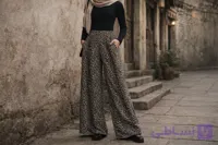 شلوار پلنگی فول بگ 9278-149