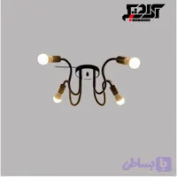 چراغ سقفی مدرن 4 شاخه کد522