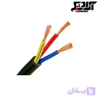 کابل نسوز سیلیکونی شیلددار 2.5*3 پرتو الکتریک