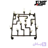 لوستر سقفی مدرن 454/12