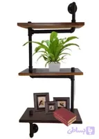 طبقه دیواری لوله ای مدرن کد 347