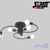 چراغ سقفی مدرن 6 شاخه کد 596