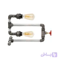 آباژور رومیزی پایپ مدرن کد 426
