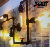 چراغ دیواری مدل پایپ 5 شعله کد 112/5