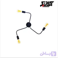چراغ سقفی ادیسون 3 شعله