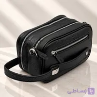 کیف چرم شوزبگ دسته قفل دار LEA138