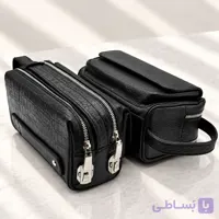 کیف چرم شوزبگ دسته کشویی قفل دار LEA134