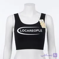 نیم تنه کراپ زنانه کبریتی بند پهن/ خارجی/ اسپرت