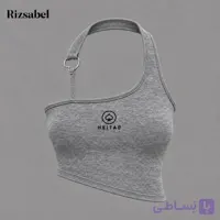 نیم تنه یقه رومی HEITAO فری سایز طوسی