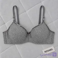سوتین تک اسفنجی فنردار اسپرت sexy girl طوسی