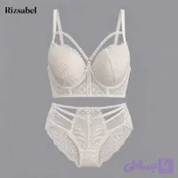 ست شورت و سوتین اسفنجی هارنس دار سفید Bride