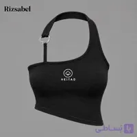 نیم تنه یقه رومی HEITAO فری سایز مشکی