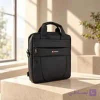 کیف اداری پارچه ای دیبا جا لپتاپ سه بند