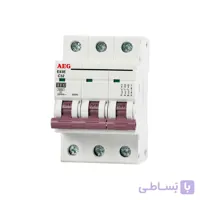 فیوز مینیاتوری سه فاز 6 آمپر AEG