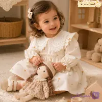 پیراهن دخترانه گیپور