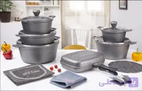 سرویس قابلمه 21 پارچه هافمن دیا