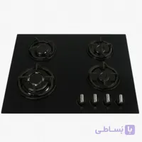 اجاق گاز صفحه ای 4شعله شیشه نوریس مدل 4001