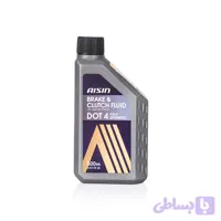 مایع ترمز و کلاچ آیسین AISIN DOT 4 Fully Synthetic حجم 500 میلی‌لیتر