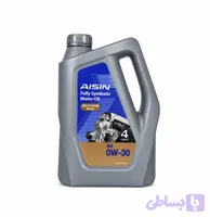 روغن موتور آیسین AISIN Fully Synthetic 0W30 SN چهارلیتر