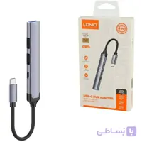 هاب 4 پورت USB-A الدینیو مدل DS-44C