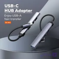 هاب 4 پورت USB-C الدینیو مدل DS-34U