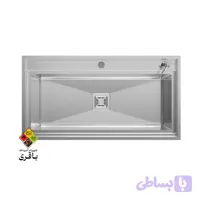 سینک استیل بیمکث مدل ۴۱۰۴