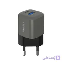 شارژر دیواری 35 وات مکسول 2 پورت USB و PD اصل (ارسال رایگان)