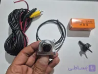 دوربین دنده عقب دید درشب بدنه استیل زاویه دید 170 درجه و ضد آب UHD