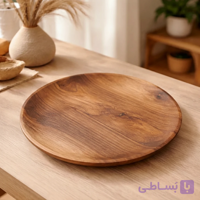 بشقاب چوبی دست‌ساز | انتخابی گرم برای سرو و دکور نچرال