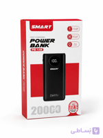 پاوربانک SMART Pb-148 ظرفیت 20000 میلی‌آمپر ساعت