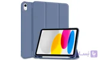 کیف کلاسوری اسمارت سیلیکونی جا قلم دار مناسب برای تبلت iPad 11th 2025 (A16)