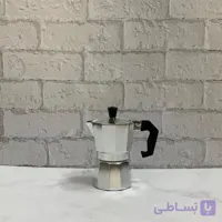 قهوه ساز موکاپات آلومینیومی ساده سایز ۱ کاپ