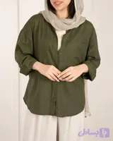 شومیز زنانه برند نازدونه مدل برشکا