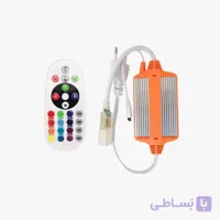 ریموت RGB فلزی ساده مدل500 وات پاورلوکس