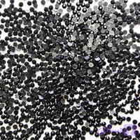نگین حرارتی رزین مشکی سایز ۶